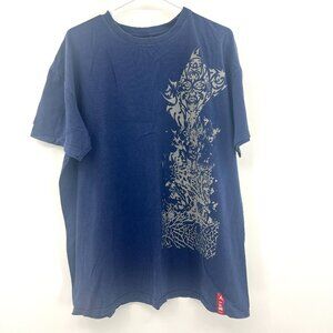 Nike Air Jordan Navy 2008 Anniversary Graphic T-Shirt Men's XXL